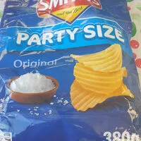 Mängden socker i Smiths original crinkle cut potato chips