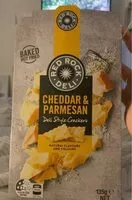 Mängden socker i Cheddar and parmesan crackers