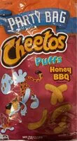 Mängden socker i Cheetos Puffs Honey BBQ