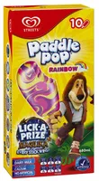 Mängden socker i Paddle Pop Rainbow 8 Pack