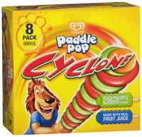 Mängden socker i Cyclone
