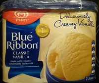 Mängden socker i Blue Ribbon Classic Vanilla