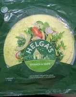 Mängden socker i Wrap Spinach and Herb