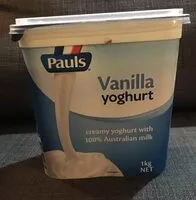 Mängden socker i Vanilla yoghurt