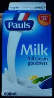 Full cream milk