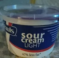 Mängden socker i Sour Lite Cream