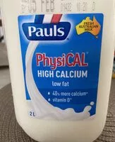 Mängden socker i Physical High Calcium Low Fat Milk
