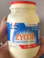 Mängden socker i Thicken cream lactose free