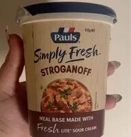 Mängden socker i Simply fresh stroganoff