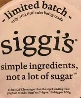Mängden socker i Siggi's Black Cherry