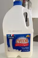 Mängden socker i Zymil full cream dairy milk