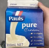 Mängden socker i Pure cream