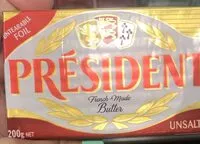 Mängden socker i French made butter