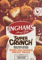 Mängden socker i Super Crunch Boneless Chicken Breast Pieces