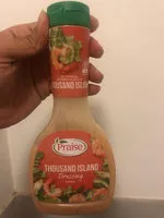 Mängden socker i Thousand Island