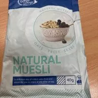 Mängden socker i Natural Muesli