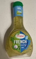 Mängden socker i French dressing 99% fat free 25% less sugar