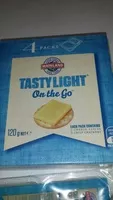 Mängden socker i Tasty light cheese and crackers