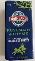 Mängden socker i Rosemary and Thyme Grassfed Butter