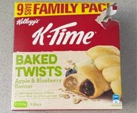 Mängden socker i K-Time Baked Twists