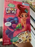 Mängden socker i Mermaid froot loops
