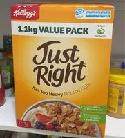 Mängden socker i Just Right