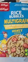 Mängden socker i Rice bubbles multigrain honey