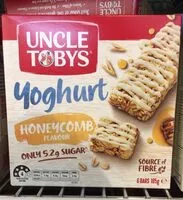 Mängden socker i Yoghurt Topps Muesli Bars Honeycomb