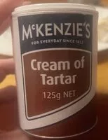 Mängden socker i cream of tartar