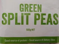 Mängden socker i Green Split Peas x2