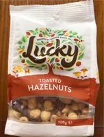 Mängden socker i Toasted hazelnuts