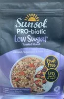 Mängden socker i Low Sugar Toasted Museli Almond, Superseed & Dark Choc