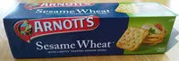 Mängden socker i Arnott's Sesame Wheat Crackers 250G