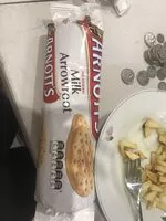 Mängden socker i Biscuits Milk Arrowroot