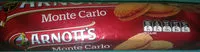 Mängden socker i Arnott's Monte Carlo Biscuits 250G