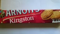 Mängden socker i Arnott's Kingston Biscuits 200G