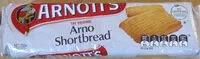 Mängden socker i Arno Shortbread