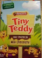 Mängden socker i Tiny Teddy - Half Coated in Milk Chocolate