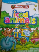 Mängden socker i Iced animals