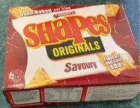 Mängden socker i shapes Savoury