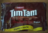 Mängden socker i Tim Tams