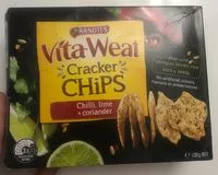Mängden socker i Vita Weat Crackers Chips