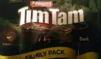 Mängden socker i Tim Tam
