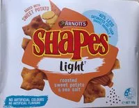 Mängden socker i Shapes light roasted sweet potatoes and sea salt