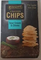 Mängden socker i Cracker Chips sour cream and chives