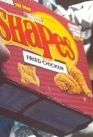 Mängden socker i Shapes fried chicken
