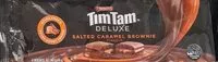 Mängden socker i TimTam Deluxe - Salted Caramel Brownie Flavour