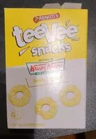 Mängden socker i teepee snacks