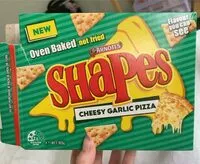 Mängden socker i Shapes cheesy garlic pizza