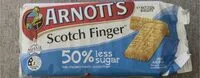 Mängden socker i Scotch Finger 50% less sugar